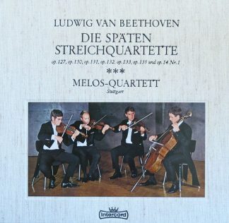 Intercord 964-09 Z/1-5 - Ludwig van Beethoven, Melos Quartett -