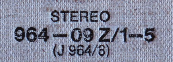 Intercord 964-09 Z/1-5 - Ludwig van Beethoven, Melos Quartett - - Image 8