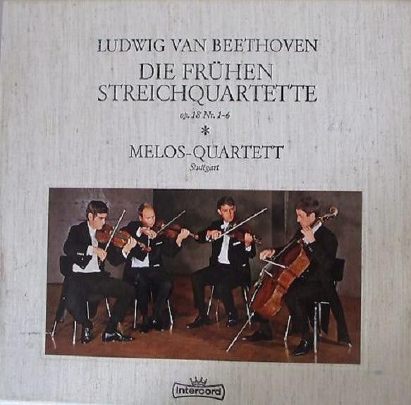 Intercord 955-09 Z/1-3 - Ludwig Van Beethoven, Melos Quartett -