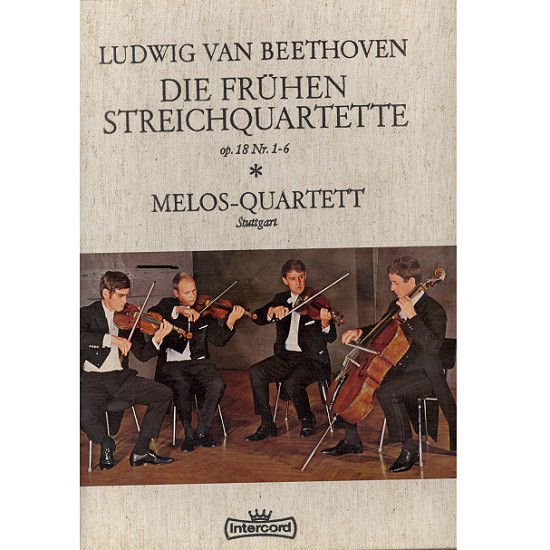 Intercord 955-09 Z/1-3 - Ludwig Van Beethoven, Melos Quartett - - Image 2