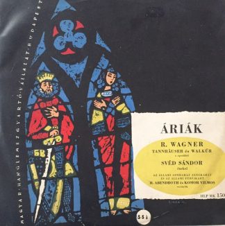 Qualiton HLP MK 1503 - Richard Wagner, Sándor Svéd, Magyar Állam