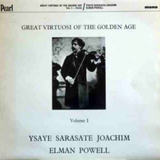 Pearl GEMM 101 - Eugène Ysaÿe, Pablo de Sarasate, Joseph Joachim