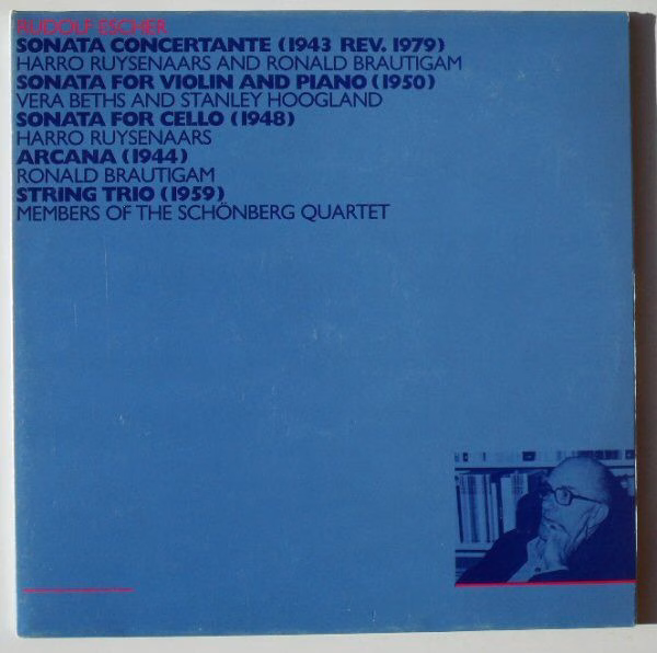 Composers' Voice CV 8403 - Rudolf Escher - Rudolf Escher
