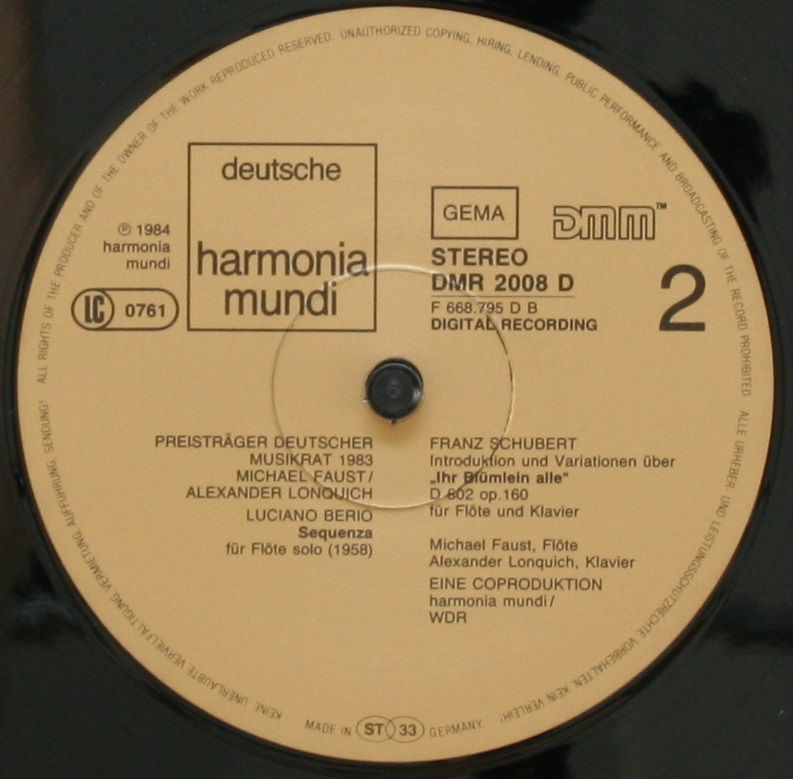 Deutsche Harmonia Mundi DMR 2008 D - Olivier Messiaen, Johann Se - Image 5