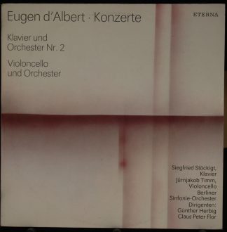 Eterna 8 27 986 - Eugen D'Albert, Siegfried Stöckigt, Jürnjakob