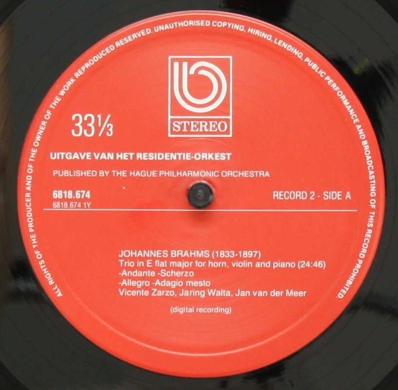 Residentie-Orkest 6818.673/674 - Johannes Brahms, Residentie Ork - Image 7