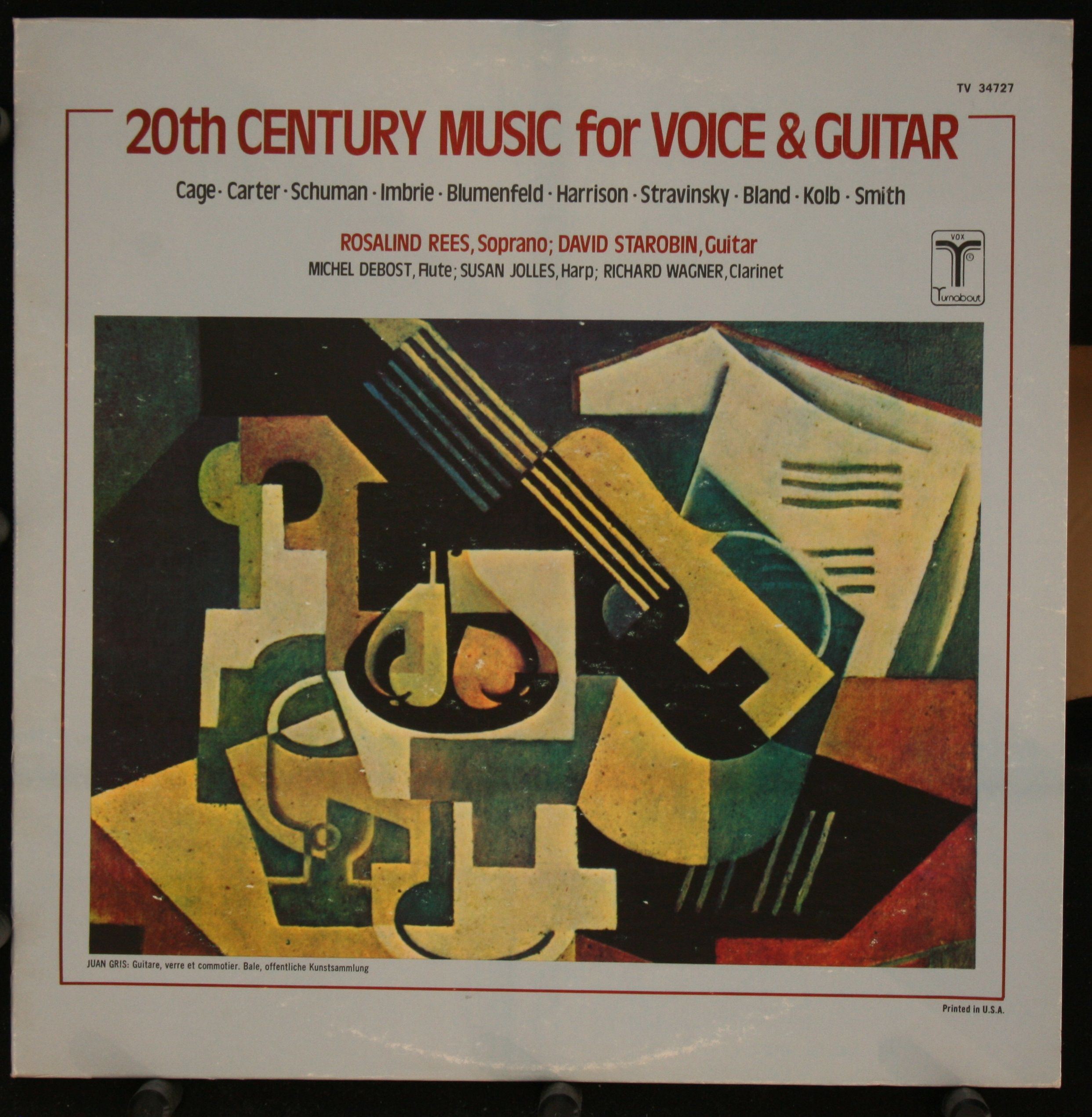 Turnabout TV 34727 - John Cage, Elliott Carter, William Schuman,
