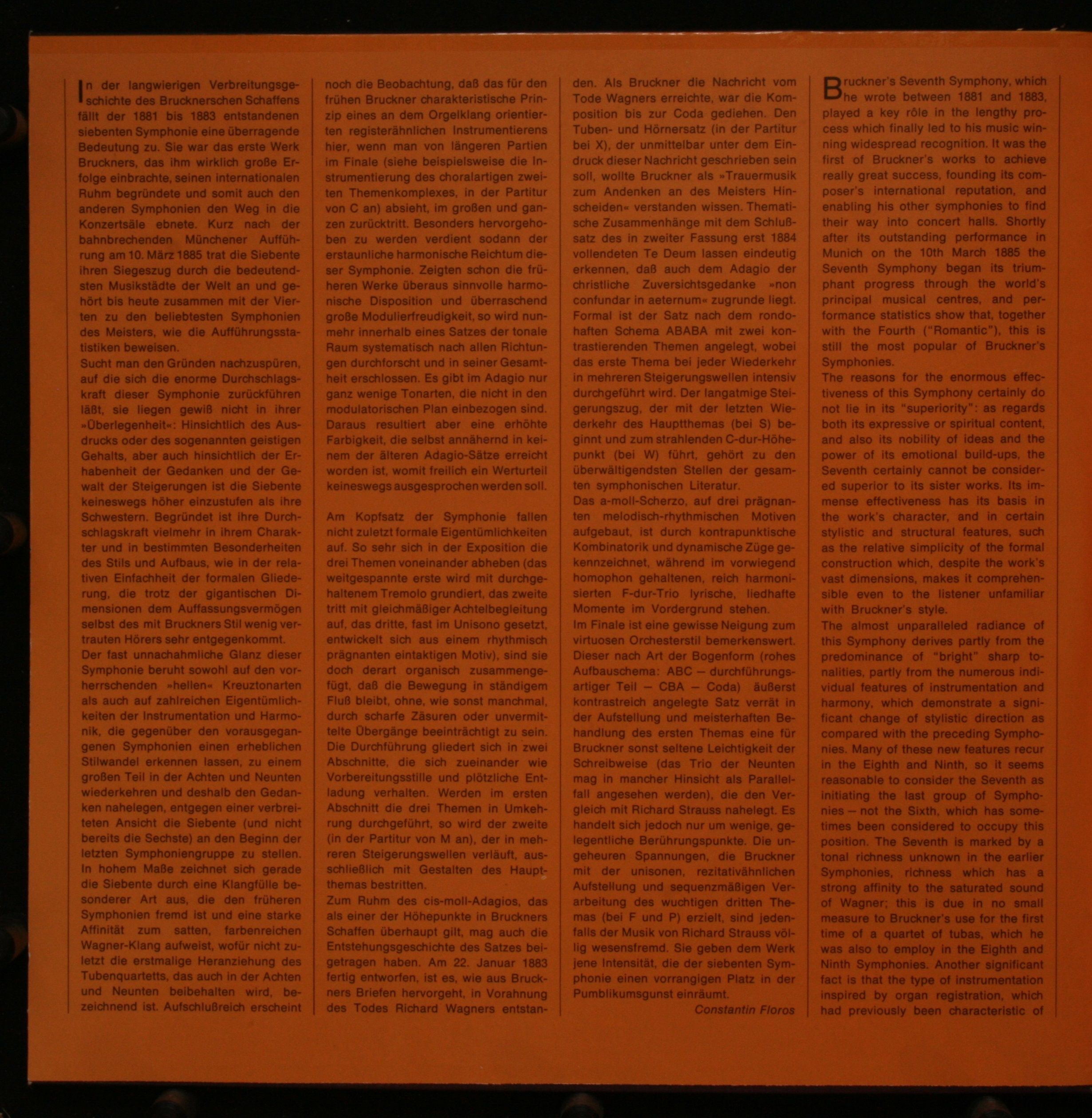 Deutsche Grammophon 2726 054 - Anton Bruckner, Richard Wagner, E - Image 3