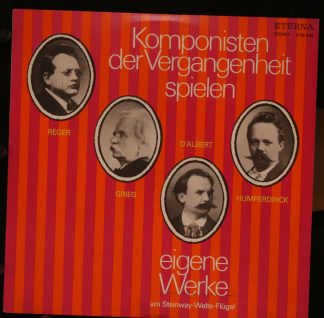Eterna 8 26 405 - Max Reger, Edvard Grieg, Engelbert Humperdinck