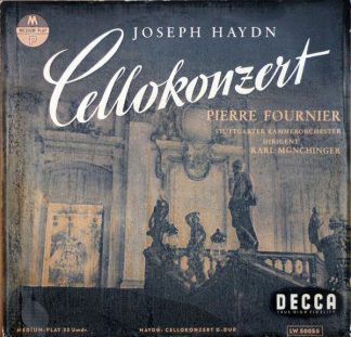 DECCA LW 50 055 - Joseph Haydn, Pierre Fournier, Stuttgarter Kam