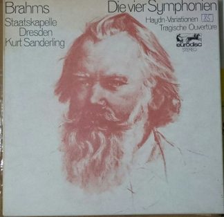 Eurodisc 85 782 XHK - Johannes Brahms, Staatskapelle Dresden, Ku
