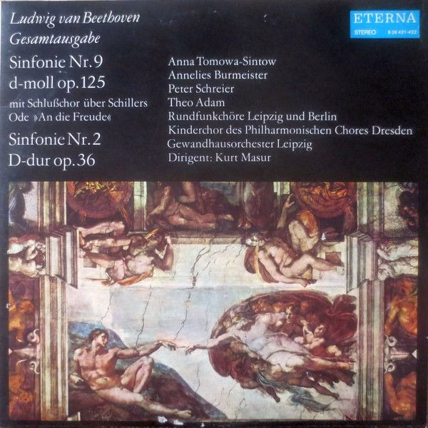 Eterna 8 26 421-422 - Ludwig van Beethoven, Anna Tomowa-Sintow,