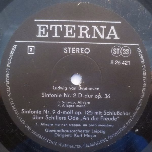 Eterna 8 26 421-422 - Ludwig van Beethoven, Anna Tomowa-Sintow, - Image 6