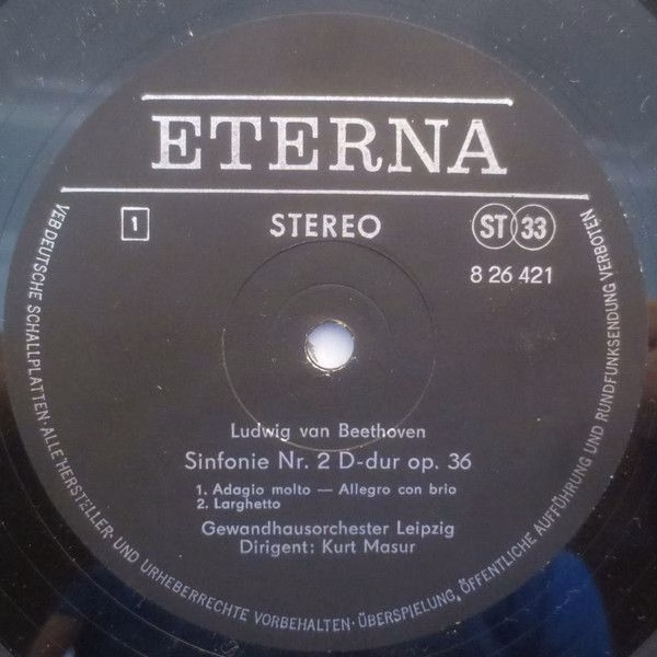 Eterna 8 26 421-422 - Ludwig van Beethoven, Anna Tomowa-Sintow, - Image 8
