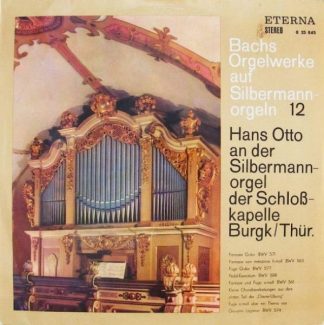 Eterna 8 25 845 - Johann Sebastian Bach, Hans Otto - Hans Otto A