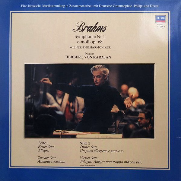 DECCA 411.364-1 - Johannes Brahms, Wiener Philharmoniker, Herber - Image 2