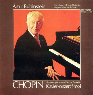 Eterna 8 26 722 - Arthur Rubinstein, Frédéric Chopin, Symphony O