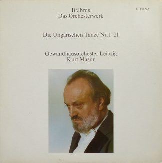 Eterna 8 27 637 - Johannes Brahms, Gewandhausorchester Leipzig,