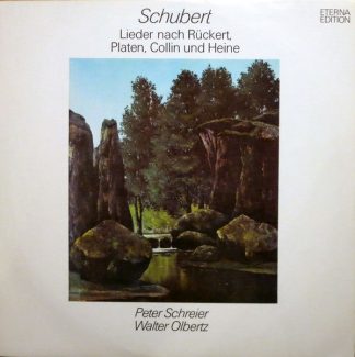 Eterna 8 26 380 - Franz Schubert, Peter Schreier, Walter Olbertz