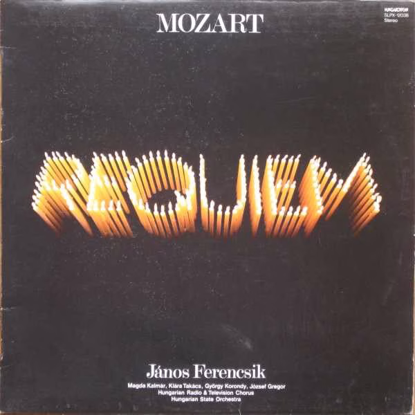 Hungaroton SLPX 12038 - Wolfgang Amadeus Mozart, János Ferencsik