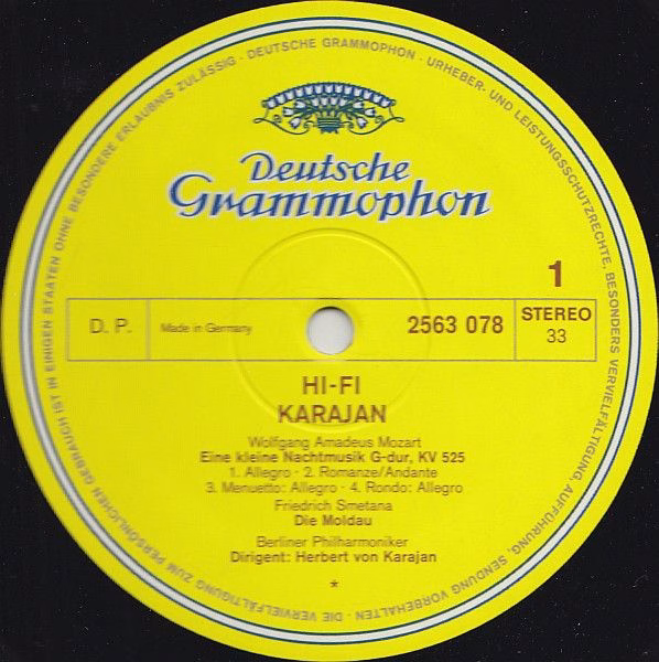 Deutsche Grammophon 2563 078 - Herbert von Karajan - Hifi Karaja - Image 3