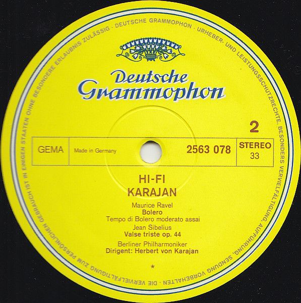 Deutsche Grammophon 2563 078 - Herbert von Karajan - Hifi Karaja - Image 4