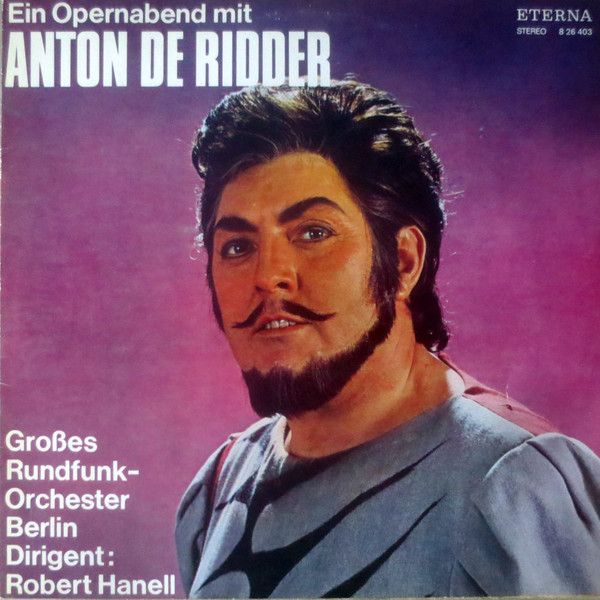 Eterna 8 26 403 - Anton De Ridder, Großes Rundfunkorchester Berl
