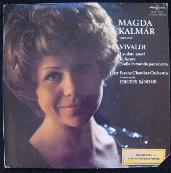 Hungaroton SLPX 11632 - Magda Kalmár, Antonio Vivaldi - Vivaldi: - Image 4
