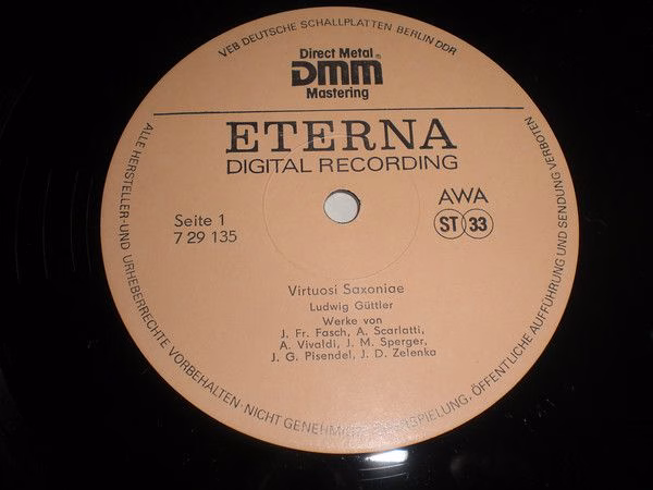 Eterna 7 25 135 - Virtuosi Saxoniae, Ludwig Güttler - Virtuosi S - Image 3