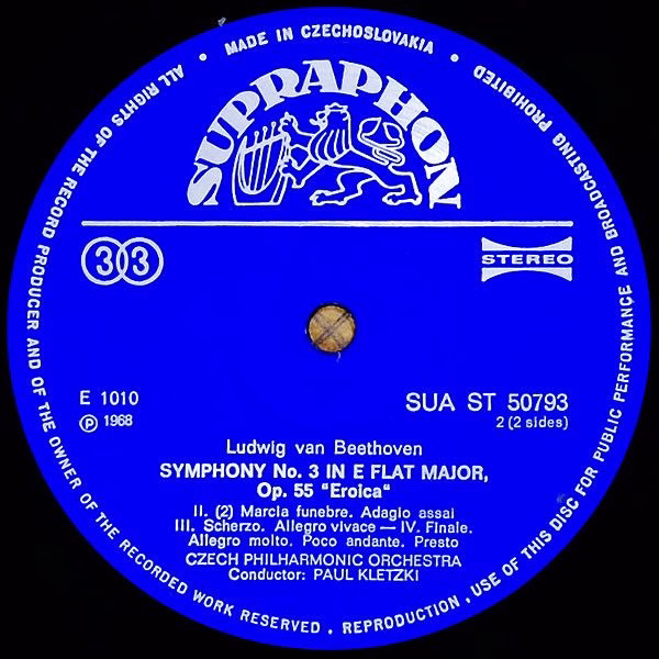 Supraphon SUA ST 50793 - Ludwig van Beethoven, The Czech Philhar - Image 4
