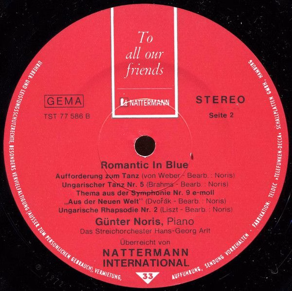 Nattermann TST 77 586 - Günter Noris - Romantic In Blue - Image 4