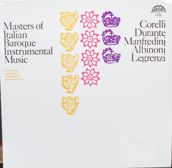 Supraphon 1 10 1890 - Arcangelo Corelli, Francesco Durante, Fran