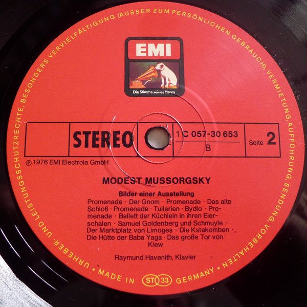 His Master's Voice 1C 057-30 653 - Raymund Havenith, Modest Muss - Image 4