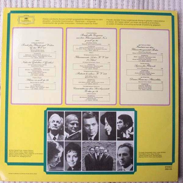 Deutsche Grammophon 2563 235 - Various - Die Großen Interpreten - Image 2