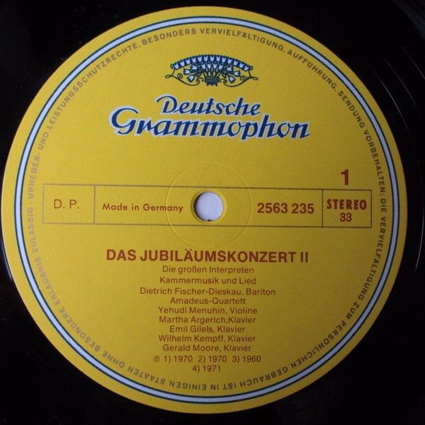 Deutsche Grammophon 2563 235 - Various - Die Großen Interpreten - Image 3