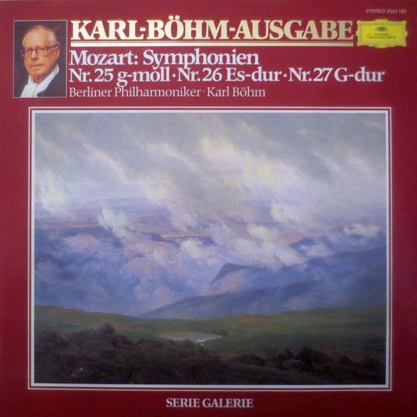 Deutsche Grammophon 2543 183 - Wolfgang Amadeus Mozart, Karl Böh