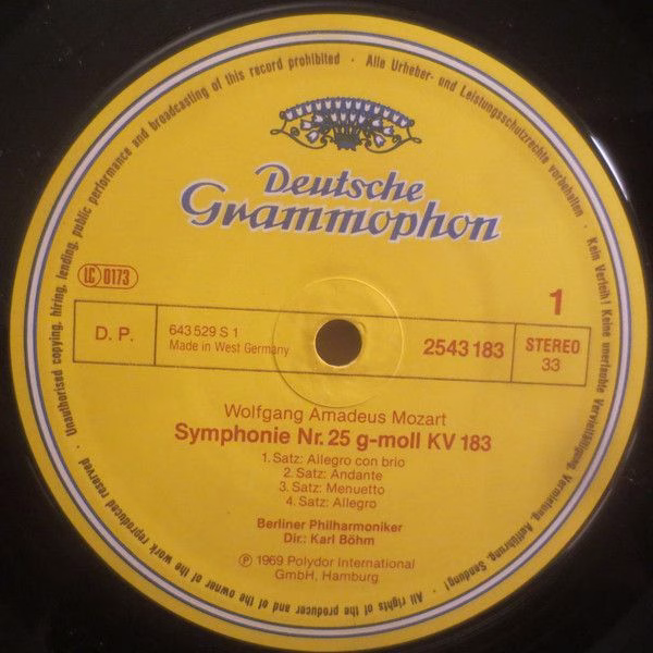 Deutsche Grammophon 2543 183 - Wolfgang Amadeus Mozart, Karl Böh - Image 3