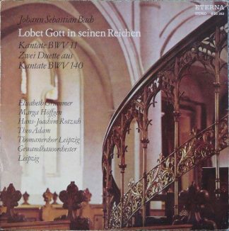 Eterna 8 25 282 - Johann Sebastian Bach, Elisabeth Grümmer, Marg