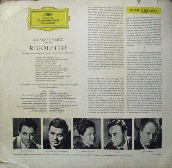 Deutsche Grammophon 136 280 SLPEM - Giuseppe Verdi, Renata Scott - Image 2