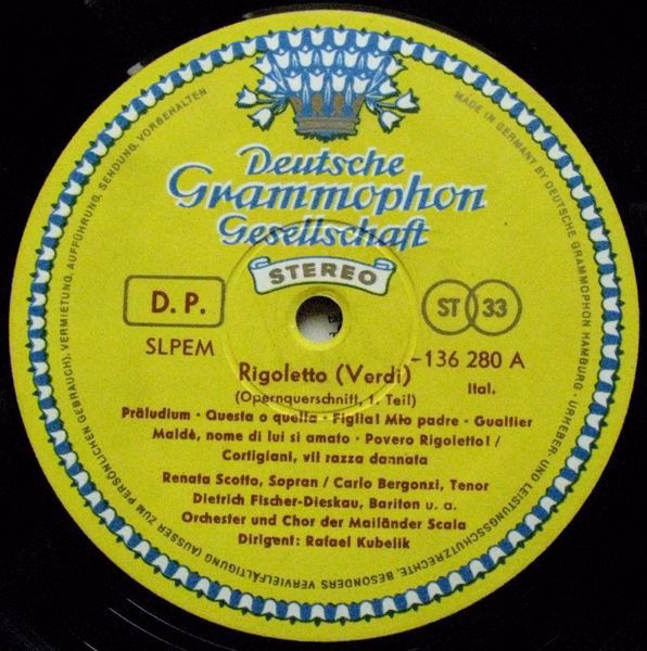 Deutsche Grammophon 136 280 SLPEM - Giuseppe Verdi, Renata Scott - Image 3