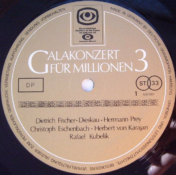 Deutsche Grammophon 643 007 - Various - Galakonzert Für Millione - Image 4