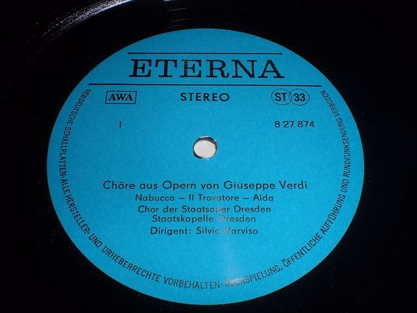 Eterna 8 27 874 - Chor der Staatsoper Dresden, Staatskapelle Dre - Image 3