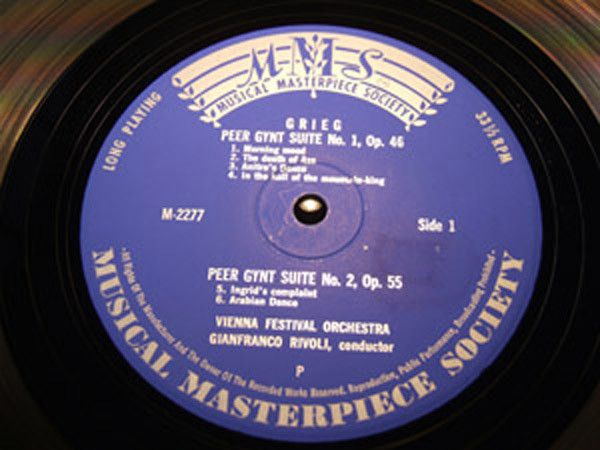 Concert Hall M-2277 - Edvard Grieg, Wiener Festspielorchester, G - Image 3