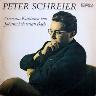 Eterna 8 25 865 - Peter Schreier, Johann Sebastian Bach - Arien