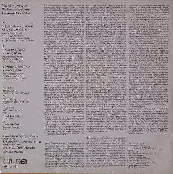 Opus 9111 0431 - Giuseppe Torelli, Francesco Manfredini, Pietro - Image 2