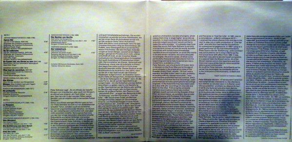 Telefunken 6.41 867 - Peter Schreier - Vom Knabenalt Zum Lyrisch - Image 3