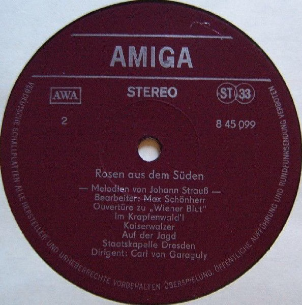 Amiga 8 45 099 - Johann Strauss Jr. - Rosen Aus Dem Süden (Johan - Image 4