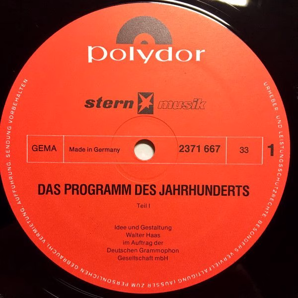 Polydor 2371 667 - Various - Das Programm Des Jahrhunderts - Image 5
