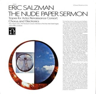 Nonesuch Records H-71231 - Eric Salzman - The Nude Paper Sermon