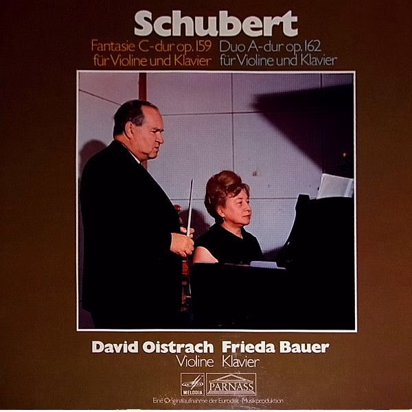 Parnass 92 372 - Franz Schubert, David Oistrach, Frida Bauer - F - Image 2